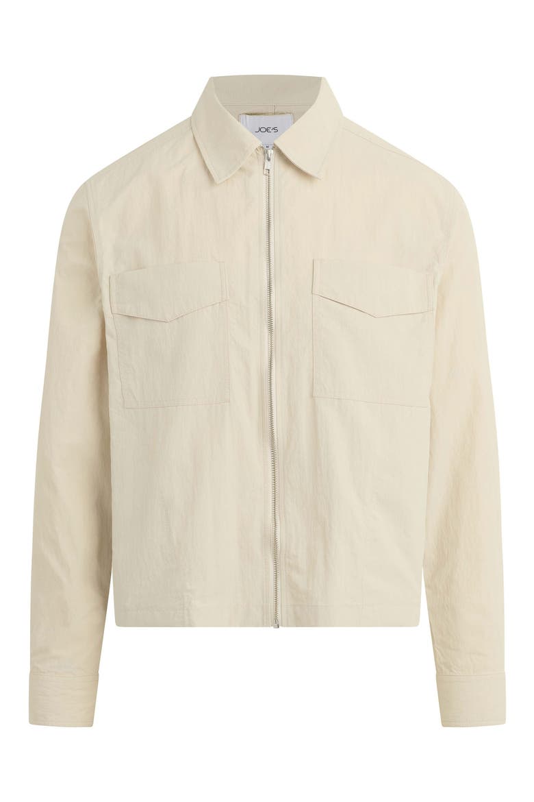 Modern Utilitarian Water Resistant Nylon Jacket, Alternate, color, SUMMER SAND