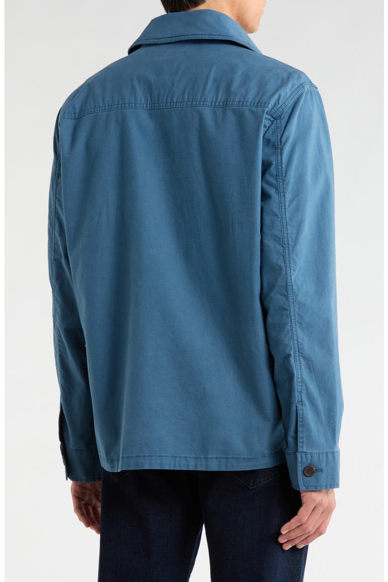 Stretch Cotton Shirt Jacket, Alternate, color, KEY LARGO