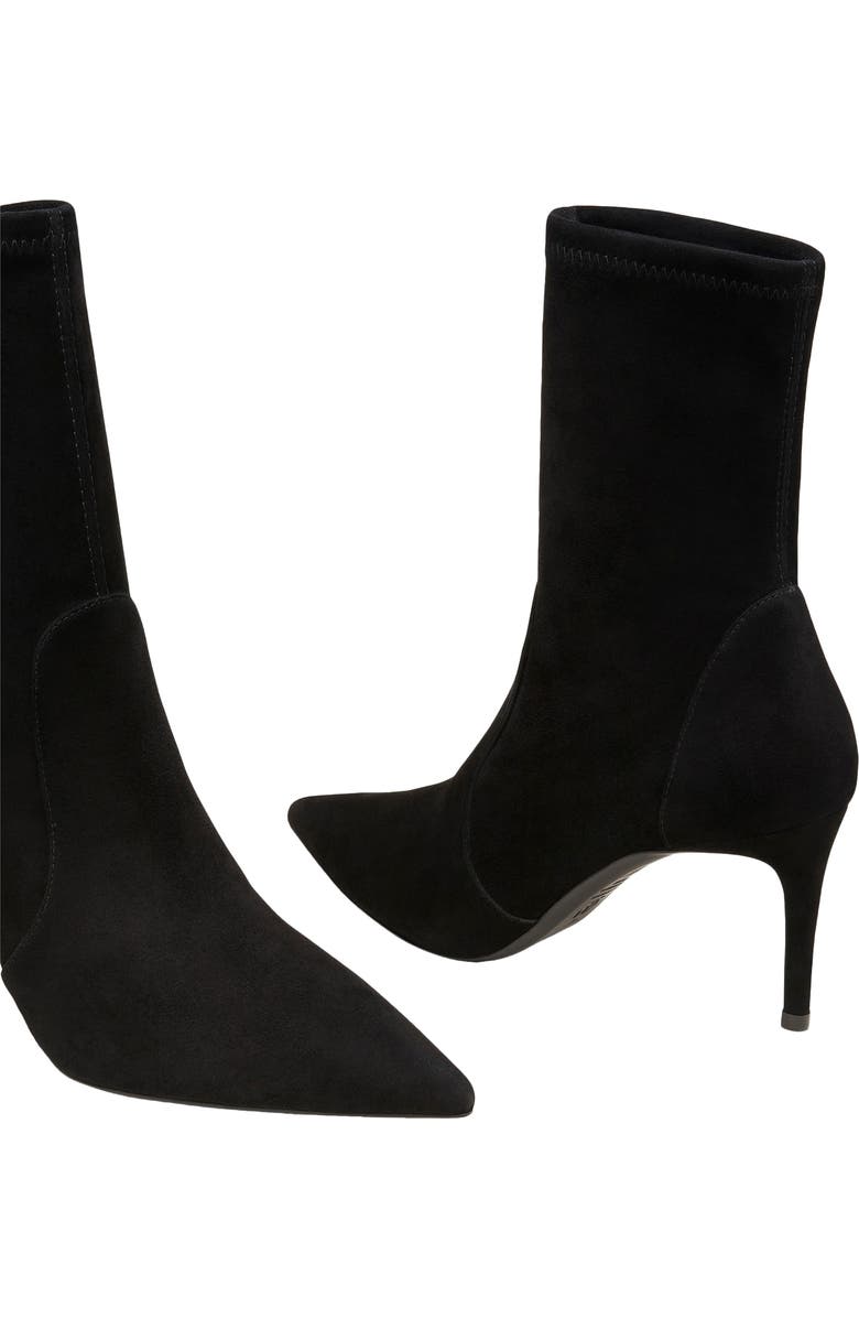 Stuart Weitzman Stuart Pointed Toe Bootie, Alternate, color,