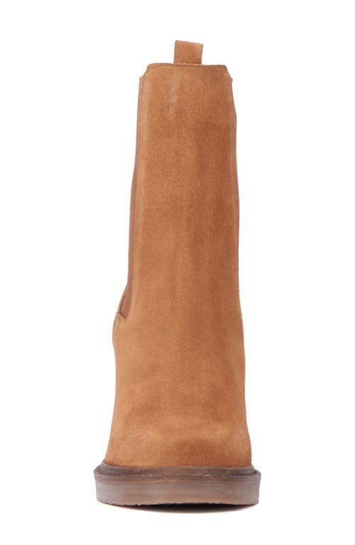 Vintage Foundry Elizabeth Hidden Wedge Boot In Tan