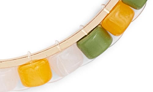 Nordstrom Beaded Hoop Drop Earrings In Multi