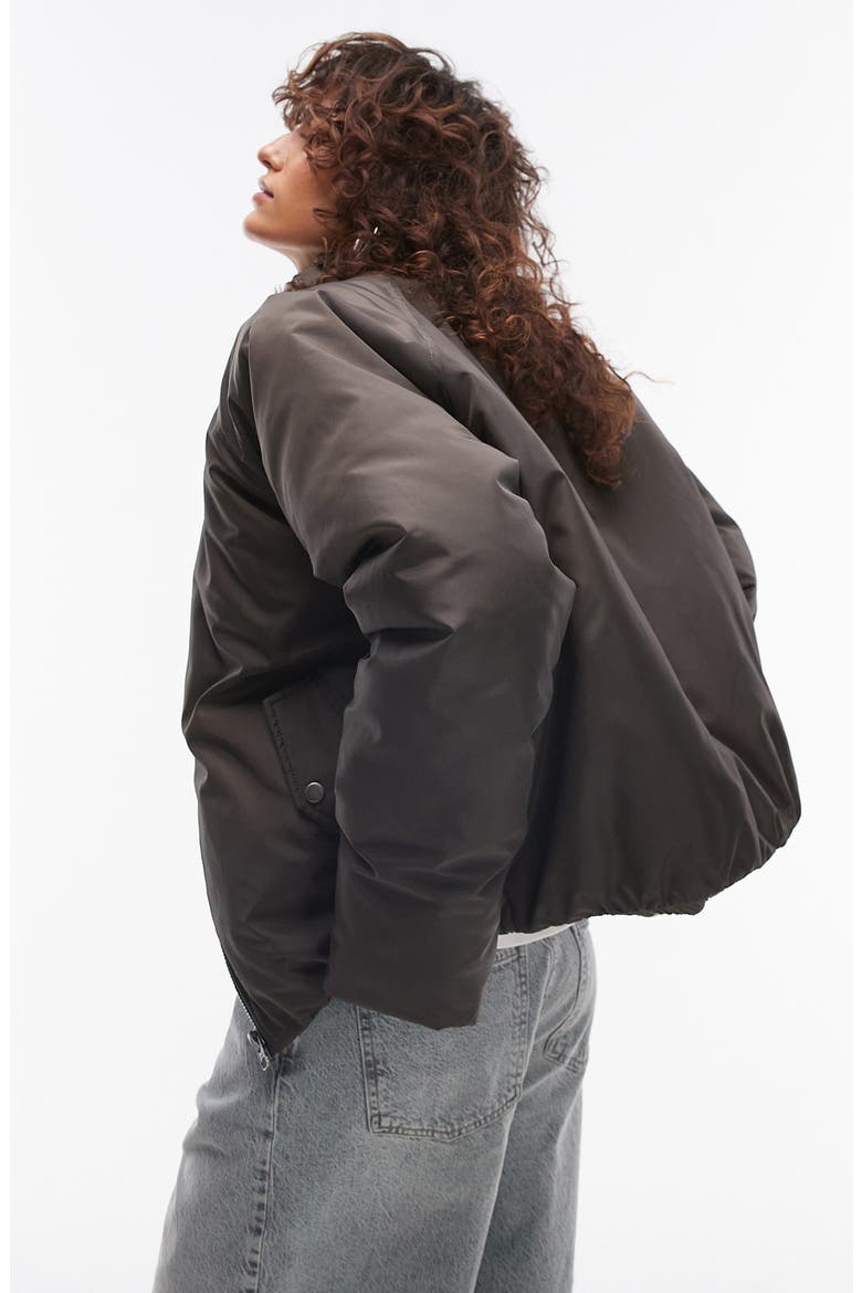 Insulated Bomber Jacket, Alternate, color, MEDIUM GREEN