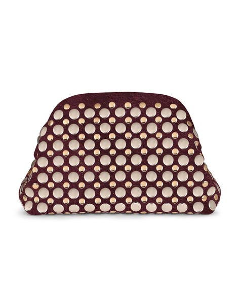 Aya Studded Frame Clutch