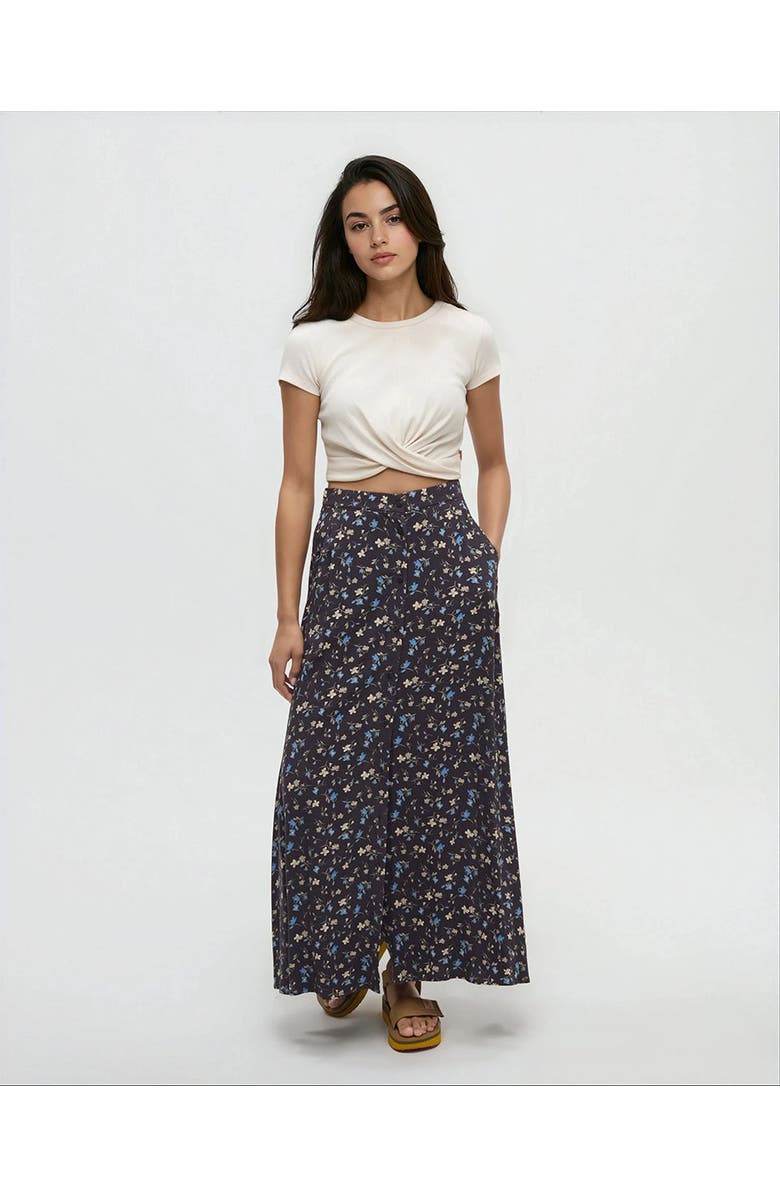 tentree Ashland Skirt, Alternate, color, Graphite/Scattered Floral