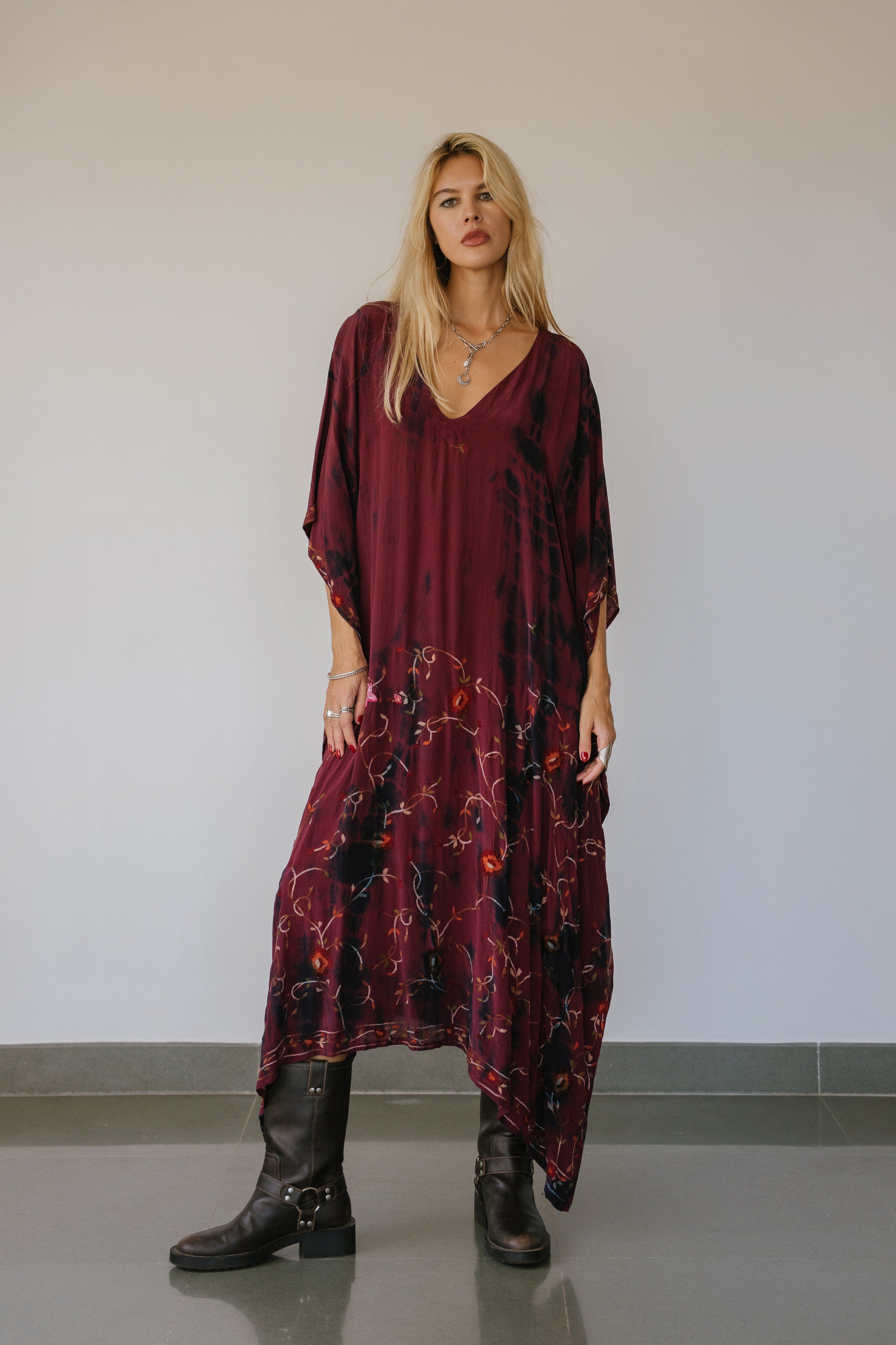selected Wine Tie Dye