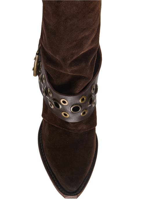 Steve Madden Ashwood Tall Boot In Brown