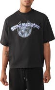 True Religion Chrome Logo Boxy Graphic T-Shirt