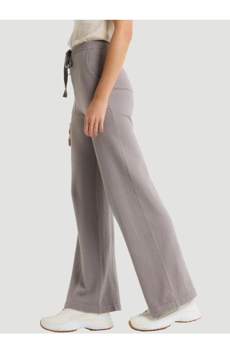 Majestic Filatures Stretch Organic Cotton Knit Drawstring Pant, Alternate, color, Orage