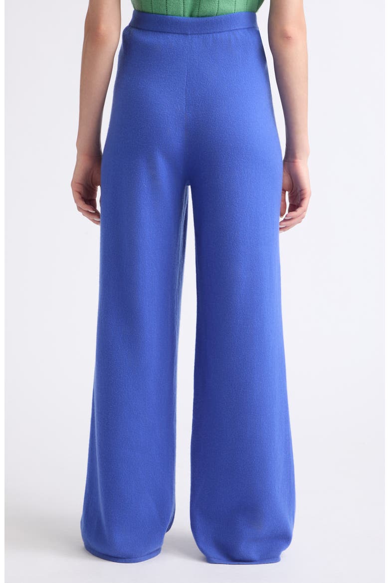Everywear Wide Leg Cashmere Pants, Alternate, color, RESERVOIR