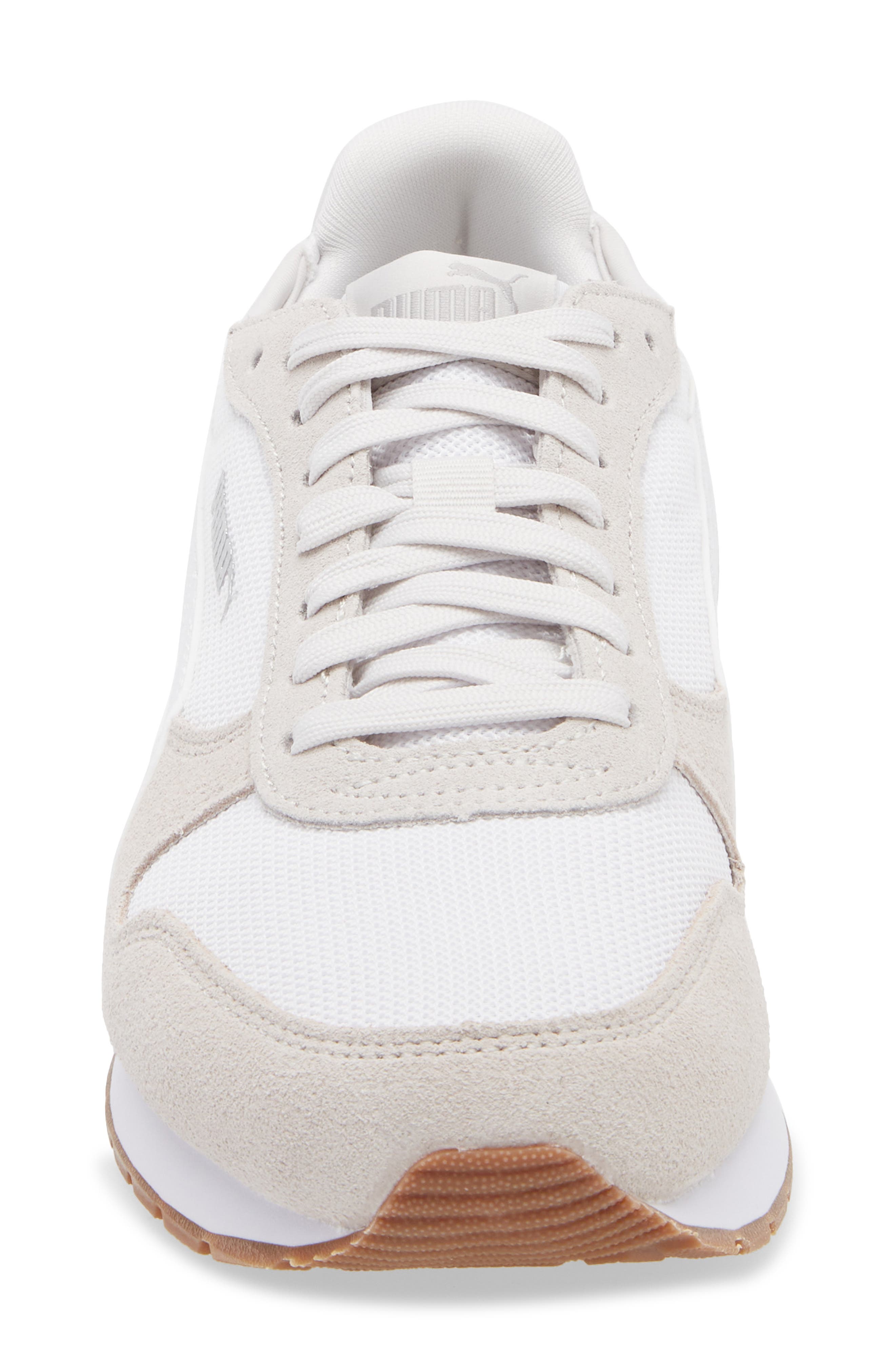 PUMA St Miler Sneaker, Alternate, color, Puma White-Feather Gray