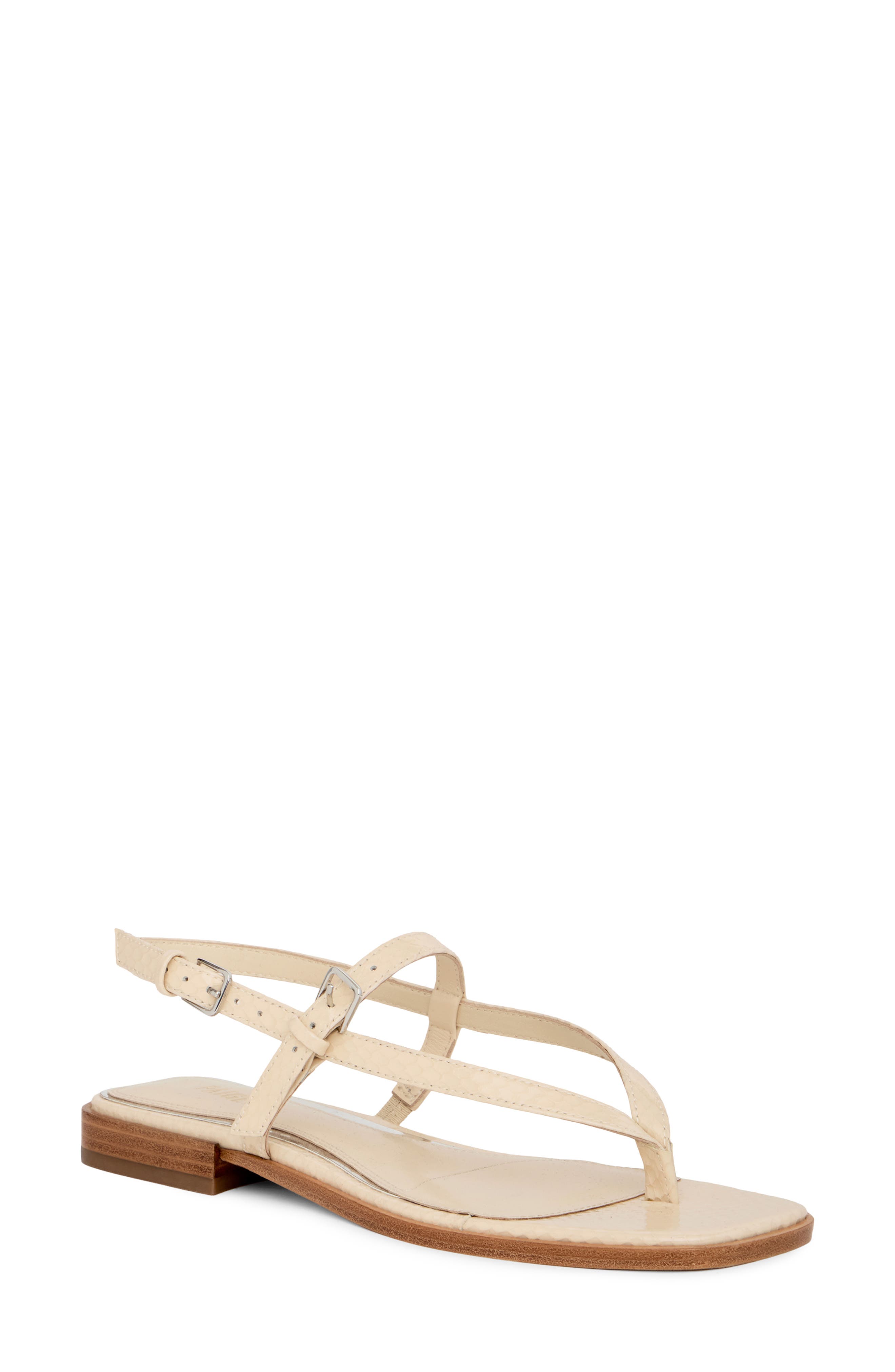 PAIGE Regan Sandal, Main, color, Bone Snake