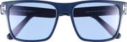 TOM FORD Calder 55mm Square Sunglasses