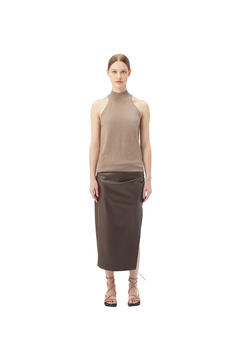 Cashmere Turtleneck Top, Main, color, taupe