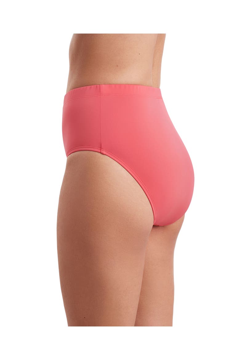 Basic Brief Swimsuit Bottom, Alternate, color, Coral
