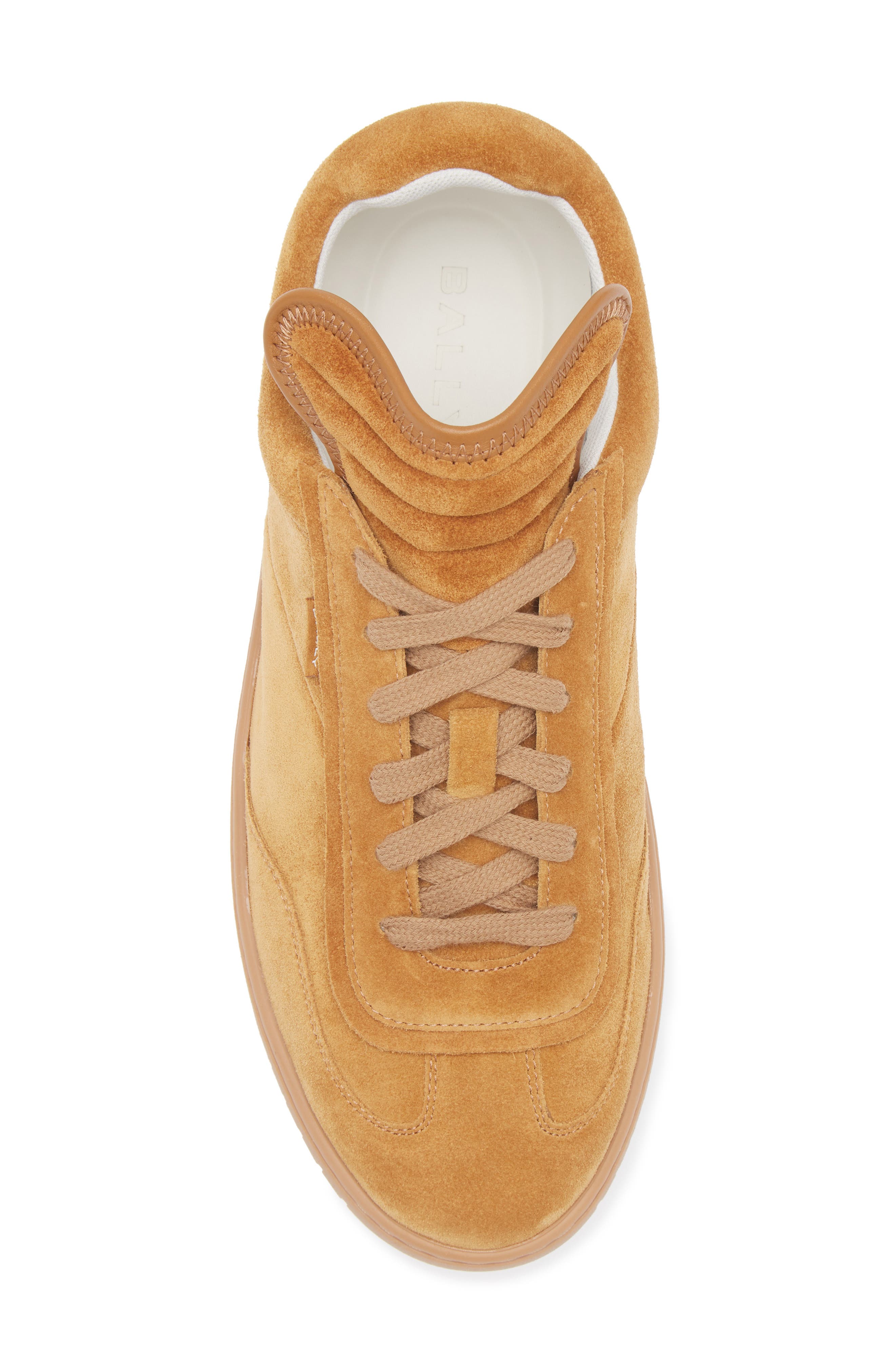 Bally Parrel Lace-Up Sneaker, Alternate, color, Deserto/ Ambra Suede