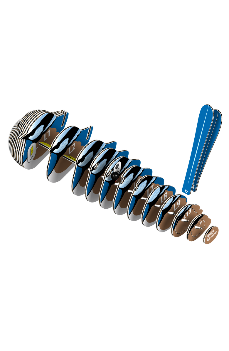 Eugy Puzzles Fairy Wren 3D Puzzle, Alternate, color, NO COLOR