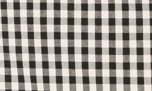 Weworewhat Check Tie Waist Wide Leg Pants
