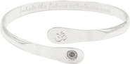DLORIA Yoga Bracelets, Om Bracelets, Engraved Bracelets Inhale the future exhale the past- The Om Symbol