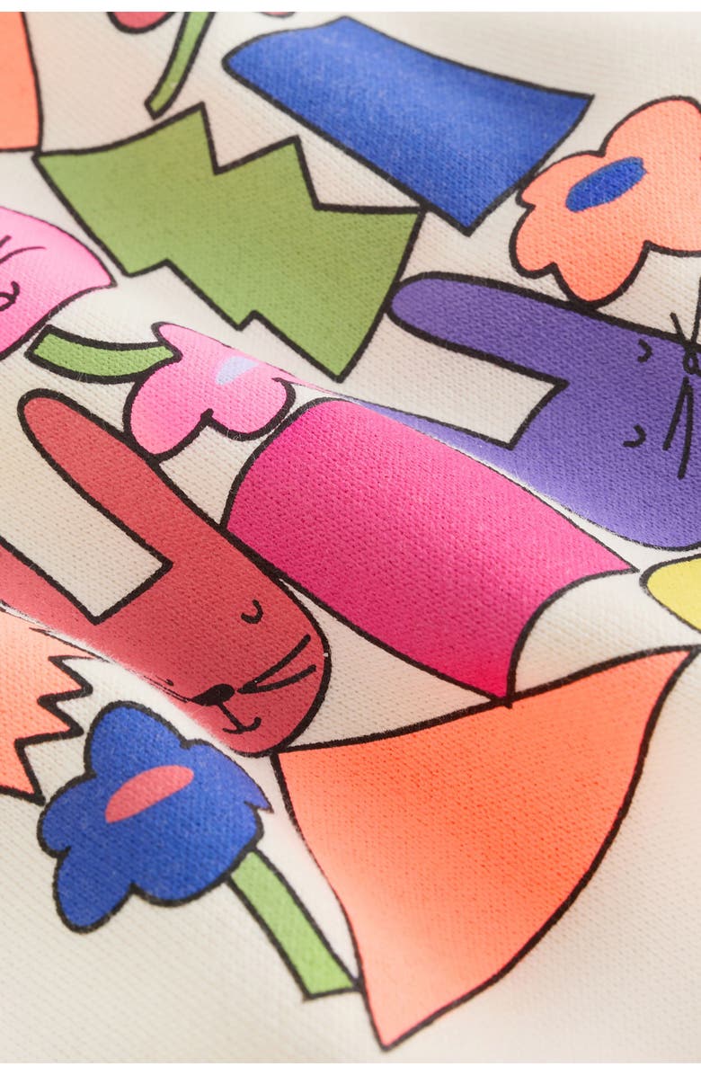 NEXT 6-Pack Assorted Sweatshirt & Leggings Set, Alternate, color, Pink/ Purple/ Yellow Multi