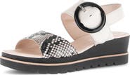 Gabor Quarter Strap Wedge Sandal