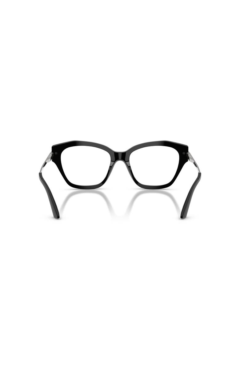 Jimmy Choo 52mm Cat Eye optical glasses, Alternate, color, Black