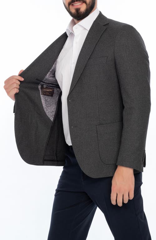 Vellapais Solid Sport Coat In Grey