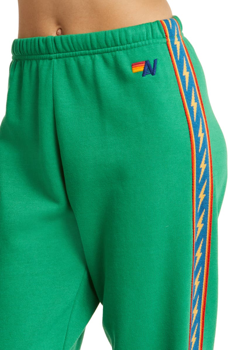 Aviator Nation Bolt Stripe Sweatpants, Alternate, color, 