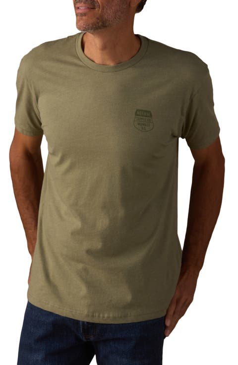 Highway Bear Cotton Blend Graphic T-Shirt