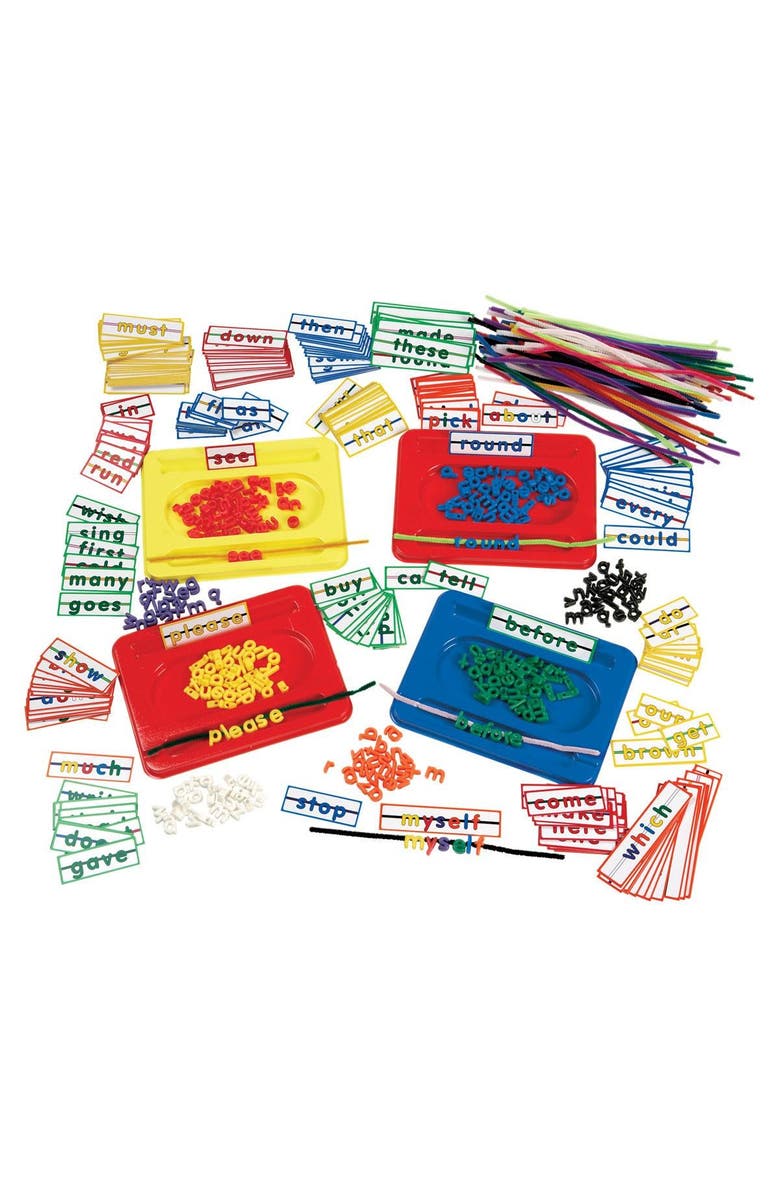 Roylco Sight Words String Ups, Main, color, Multicolored