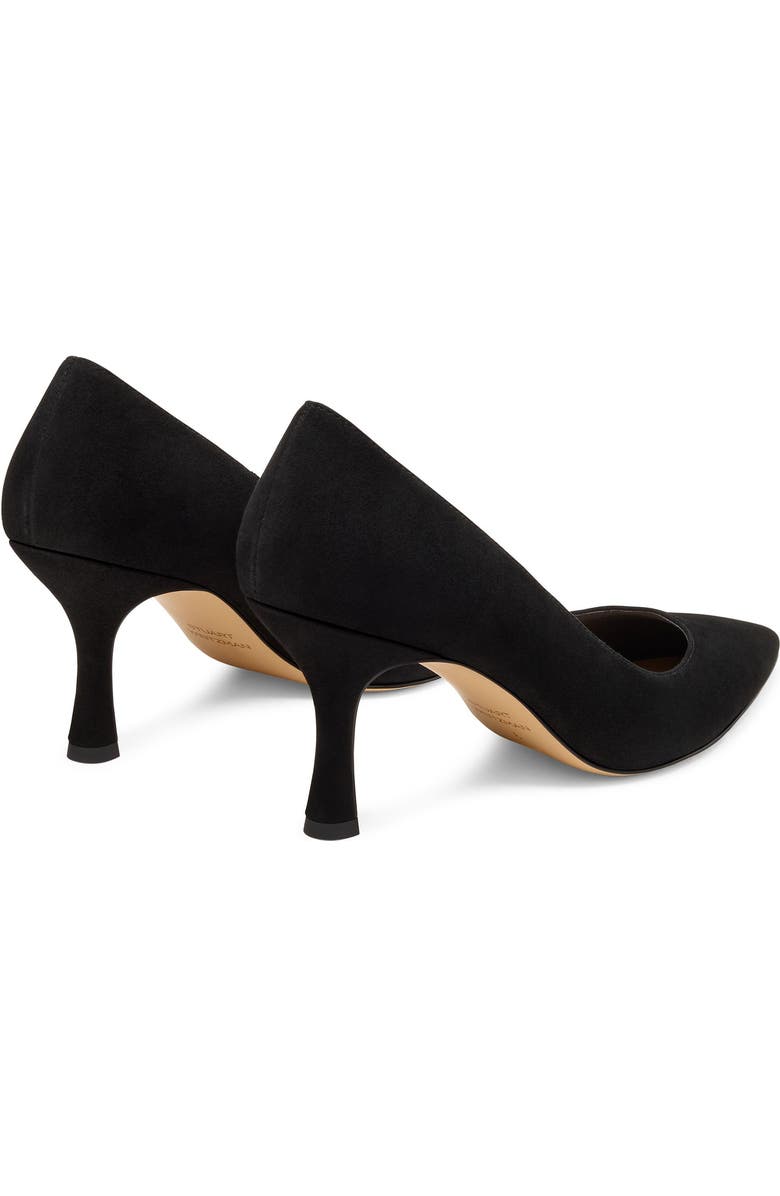 Stuart Weitzman <p>Isla Leather Pump (Women)</p>, Alternate, color, Black