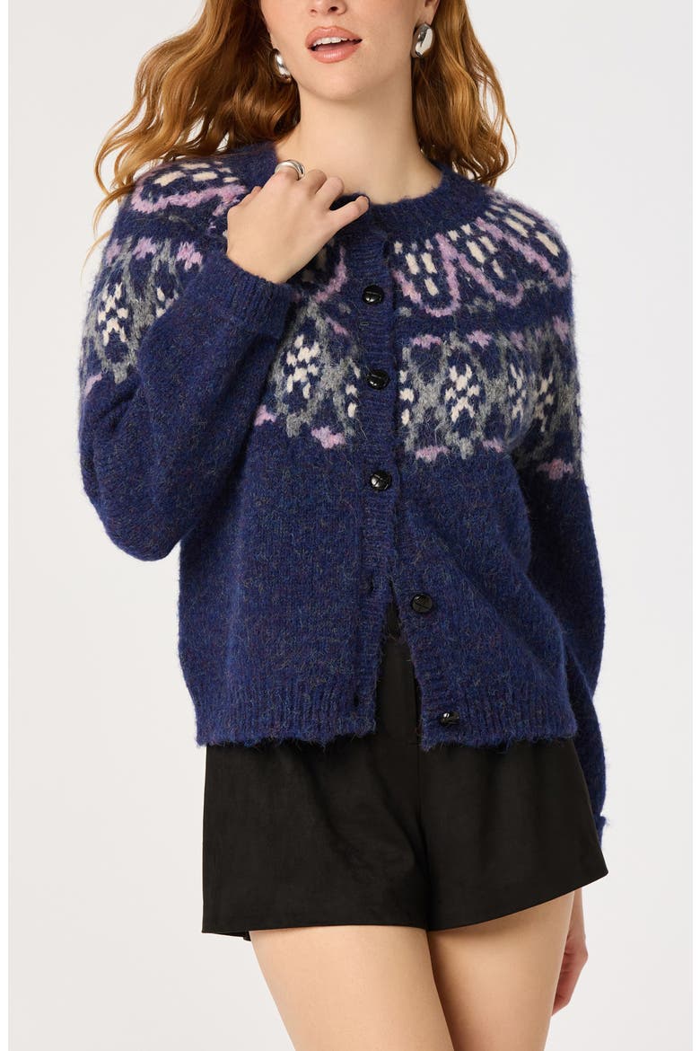 Irene Cardigan, Alternate, color, NAVY