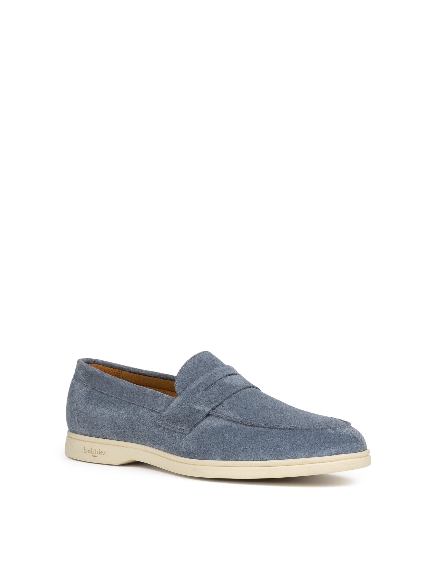 Bormes Loafers, Alternate, color, Blue Grey
