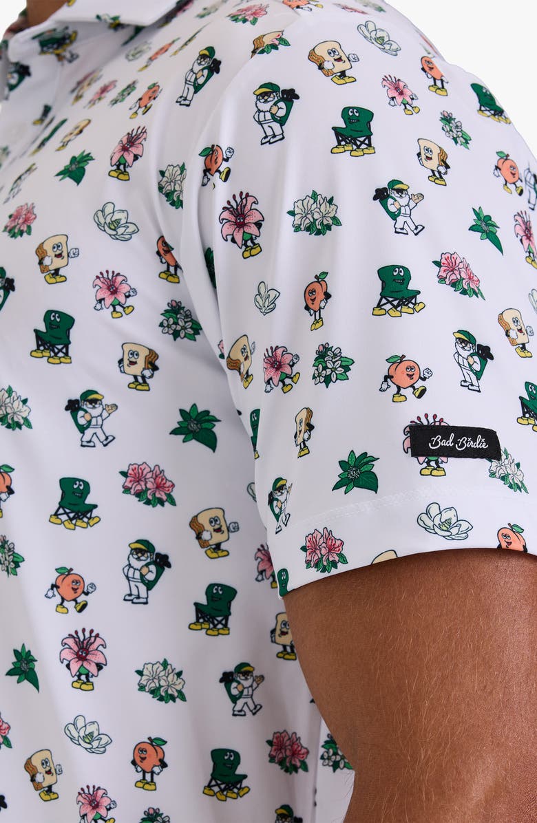 Bad Birdie Masters Icon Print Performance Golf Polo, Alternate, color, Masters Icon Print