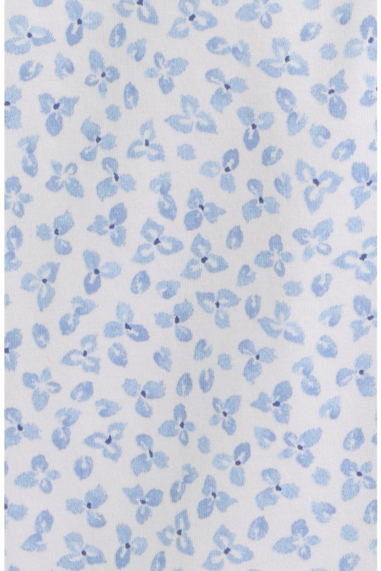 Roan Print Button-Up Cotton Blend Shirt, Alternate, color, LIGHT/ PASTEL BLUE