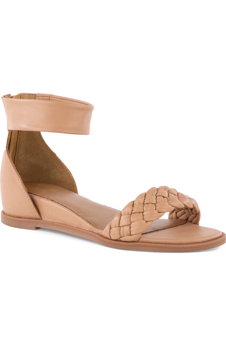 Seychelles Skipper Ankle Strap Sandal, Main, color, Peach