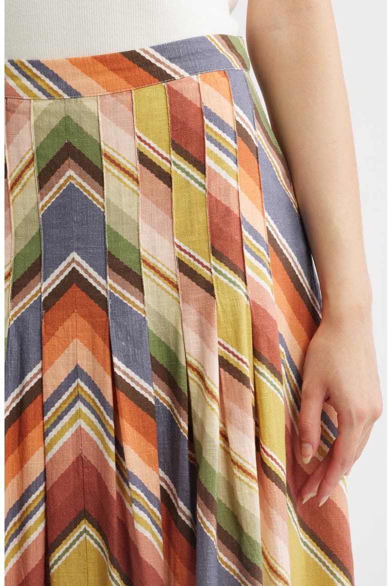 The Rhythm Maxi Skirt, Alternate, color, DAVENPORT STRIPE