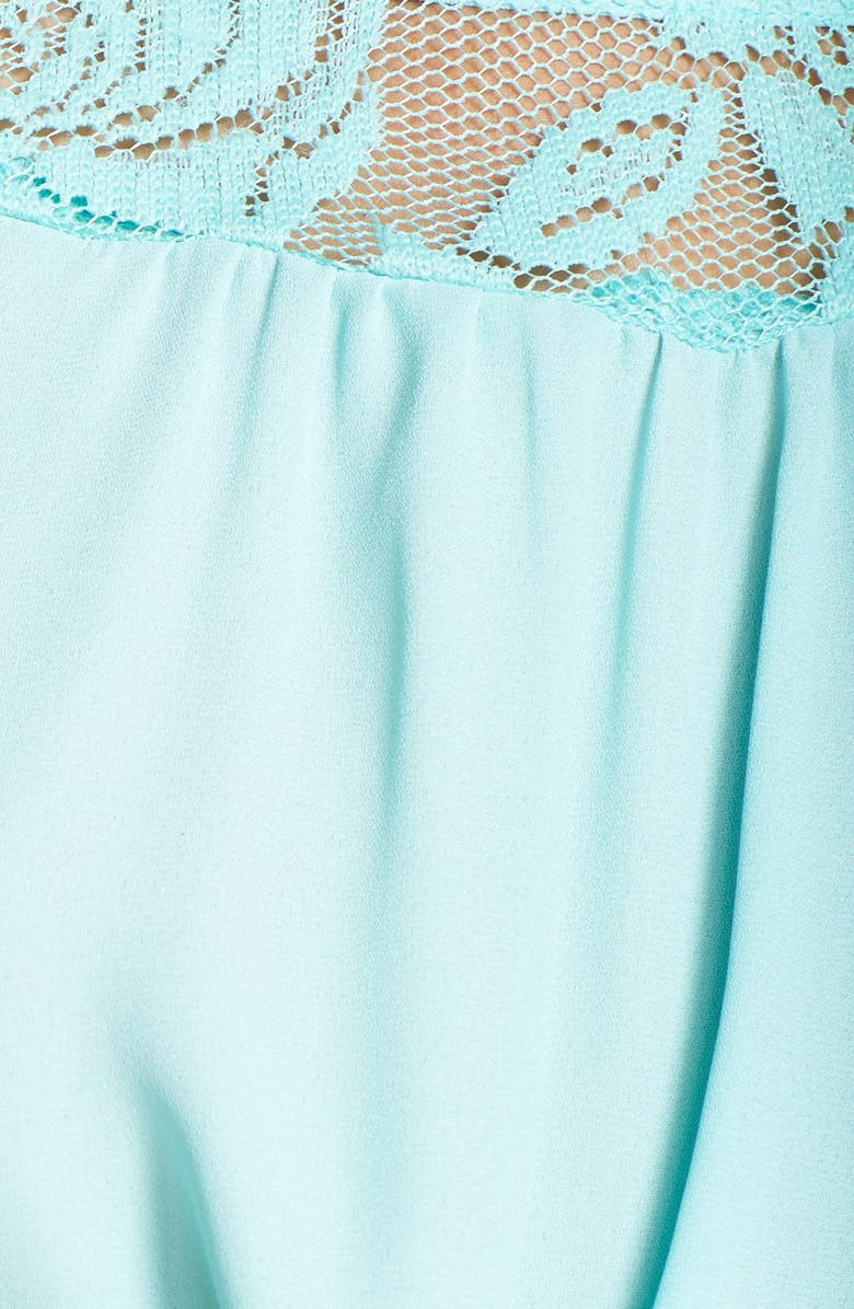 Chloe & Katie Chloe K Lace Inset Top, Alternate, color, 