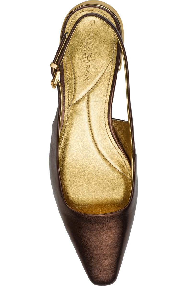 Donna Karan New York Savita Slingback Pump, Alternate, color, Dark Copper
