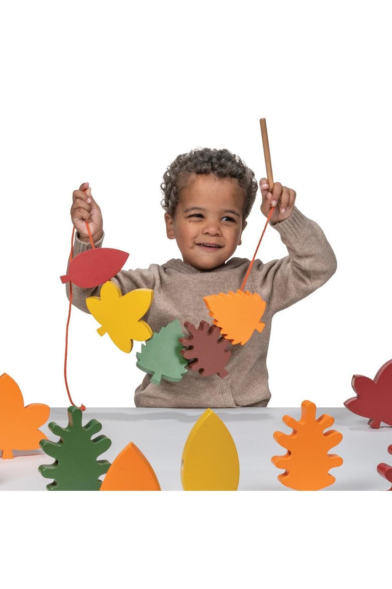 Jumbo Lacing Leaves, Alternate, color, Multicolor