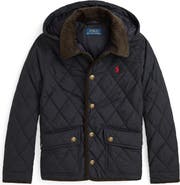Polo Ralph Lauren Kids' Quilted Hooded Barn Jacket