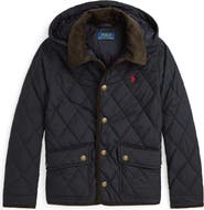 Polo Ralph Lauren Kids' Quilted Hooded Barn Jacket