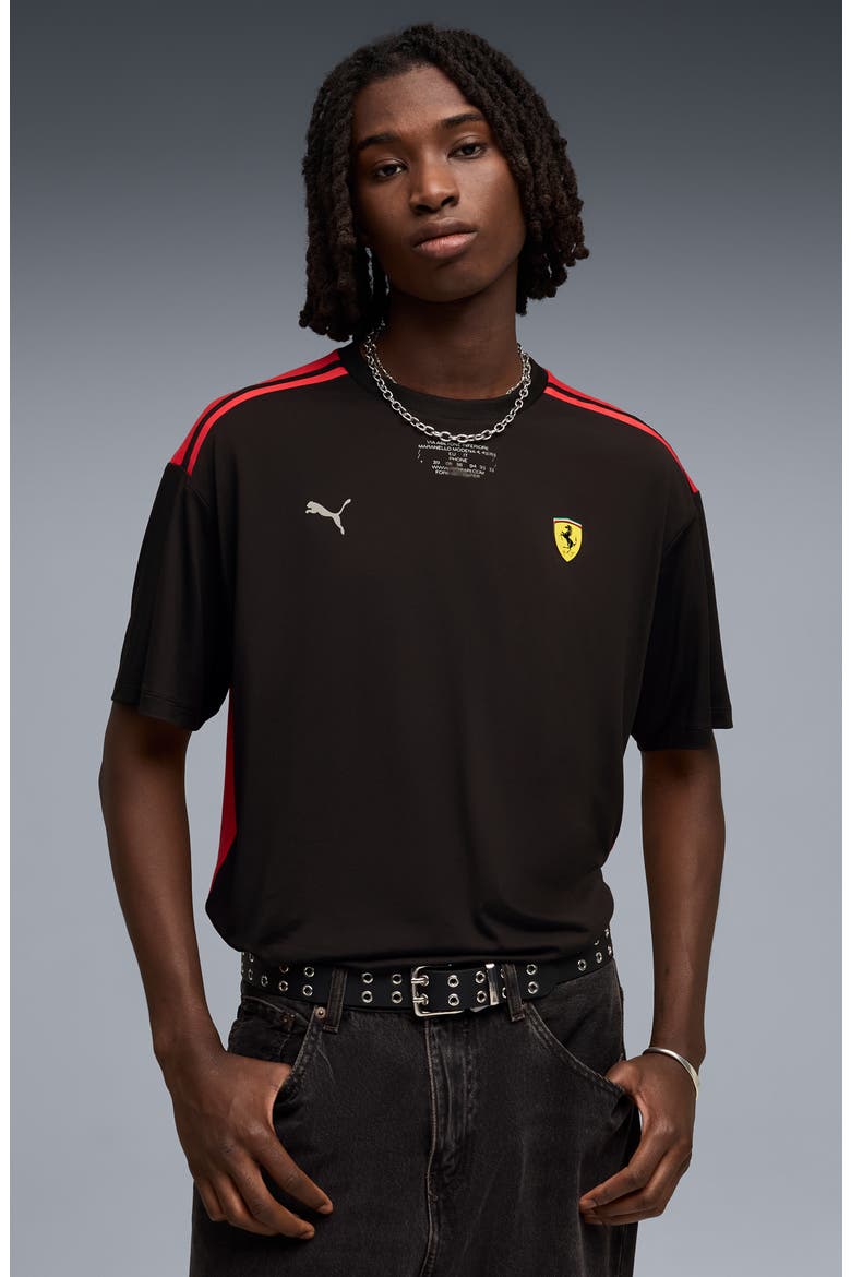 Ferrari CLOUDSPUN Performance T-Shirt, Alternate, color, PUMA BLACK