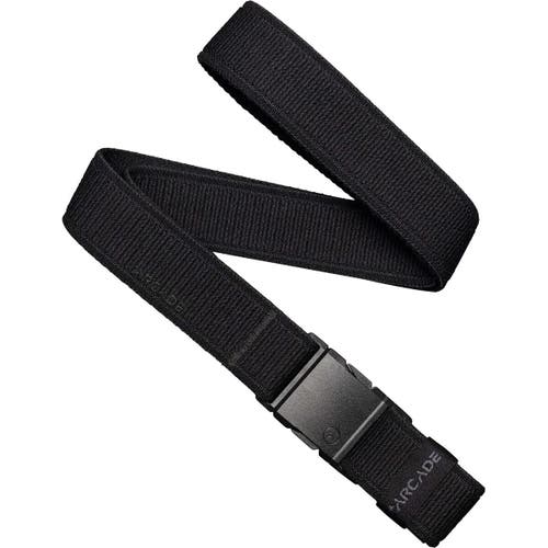Arcade Atlas Slim Long Belt In Black