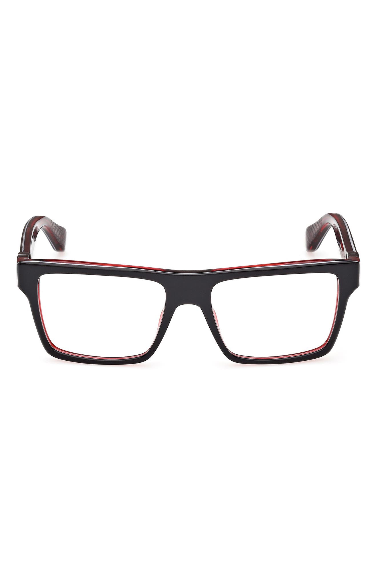 BLACK / RED