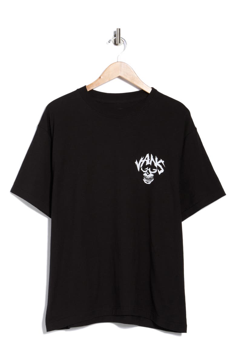 Vans Spirit World Logo Graphic T-Shirt, Alternate, color, Black