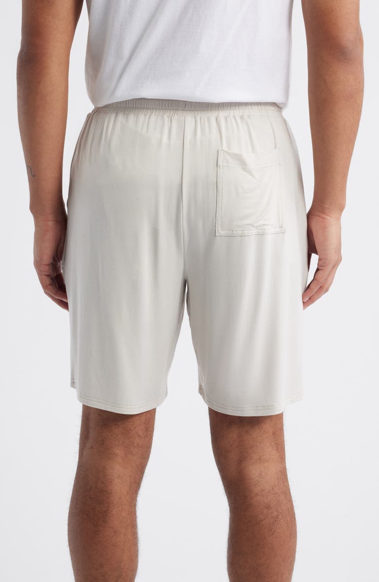 Nordstrom Moonlight Modal Blend Drawstring Lounge Shorts, Alternate, color, Grey Moonbeam