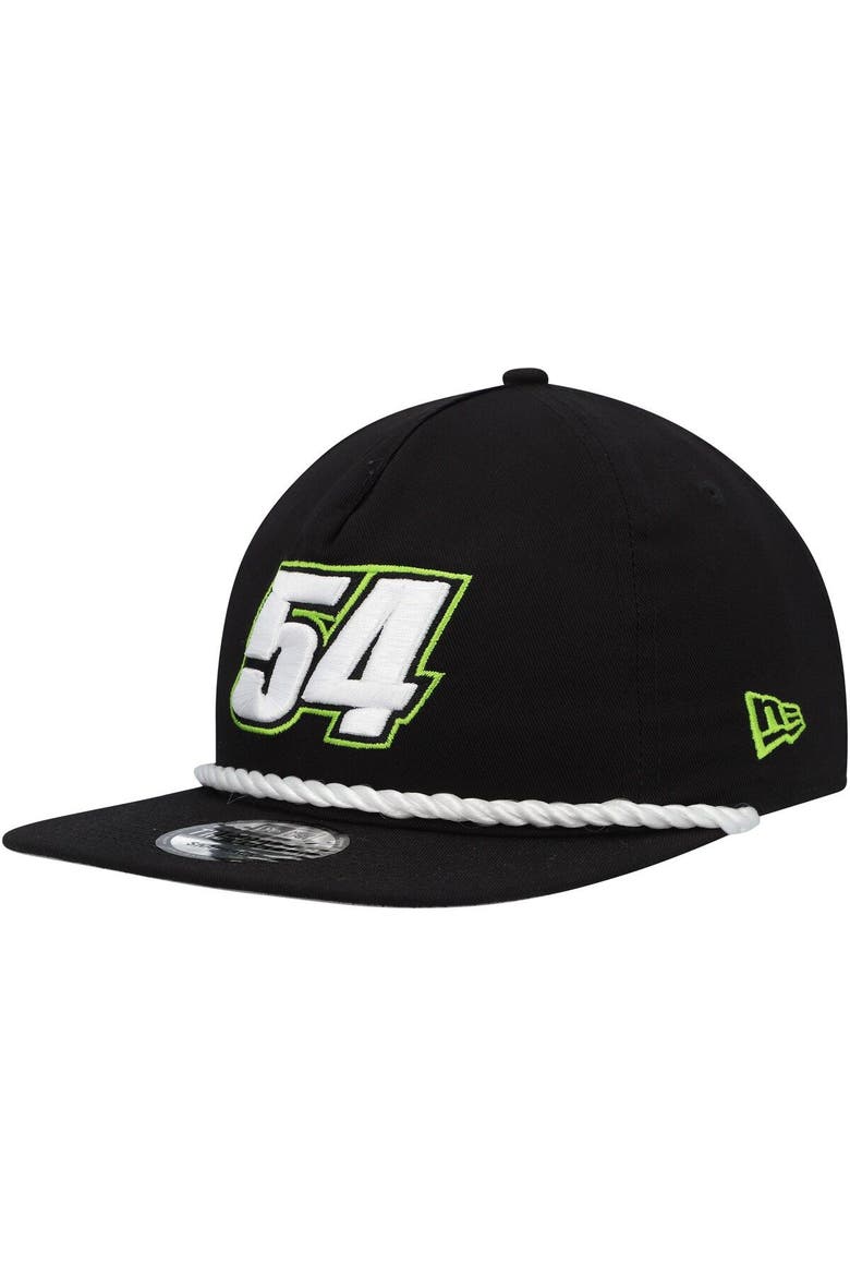 Men's New Era Black Ty Gibbs Golfer Snapback Hat, Alternate, color, Black