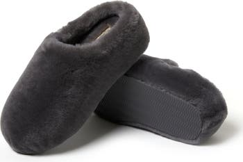 Fireside Maryboro Genuine Shearling Platform Fuzzy Clog Slipper