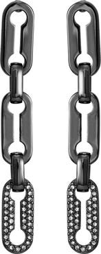 Vince Camuto Pavé Crystal Linear Drop Earrings