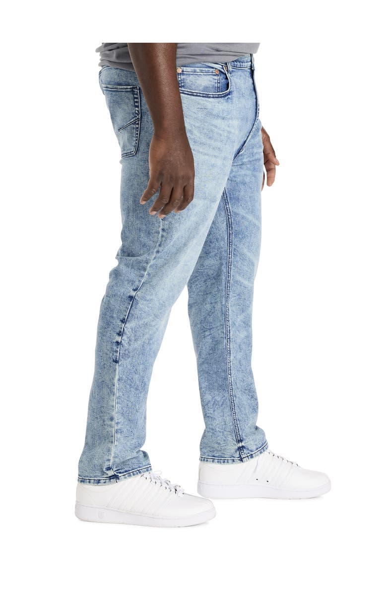 True Nation by DXL Big & Tall Aged Appeal Tapered-Fit Jeans, Alternate, color, Aged Appeal